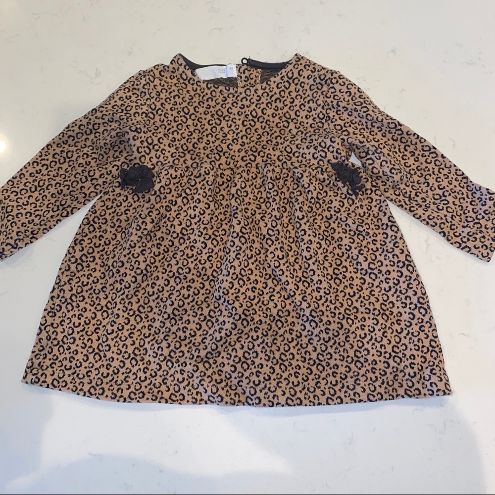 Zara Cheetah Leopard Top 18-24 Months